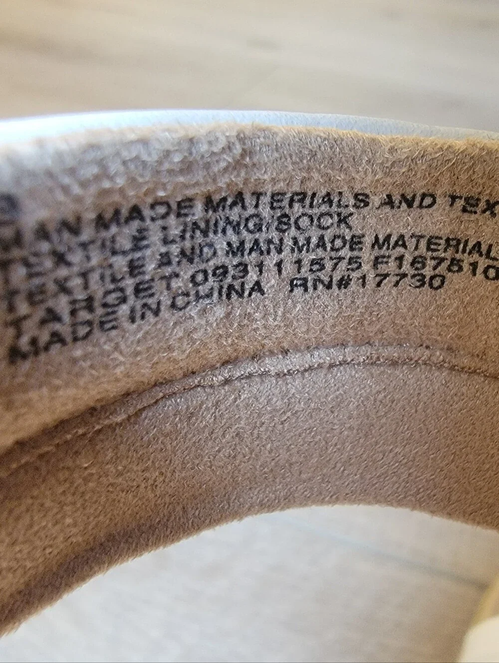 Cat & Jack Kids Kailan White Faux Leather Platform Sandals Size 3 Minimalist - Picture 11 of 12